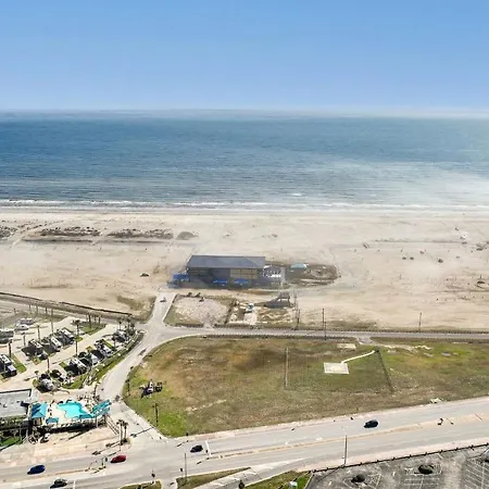 Tropical Springs Studio Apartment Two Queen Beds Galveston Exterior photo
